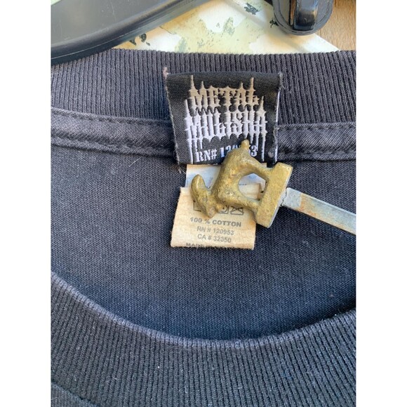 Vintage 1999 Metal Mulisha skull Tshirt Size L - Picture 3 of 9